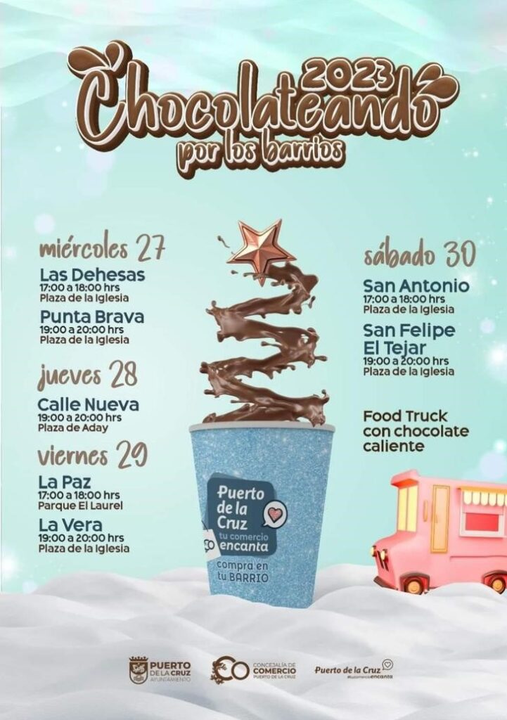 Chocolateando por los barrios 2023