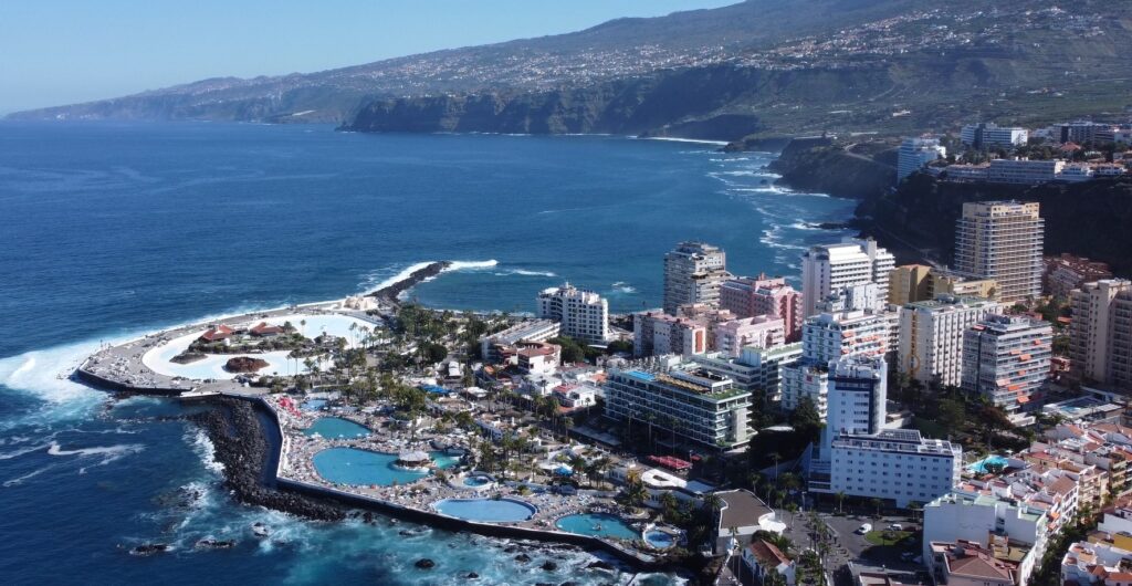 A Birds Eye View Of Puerto de la Cruz