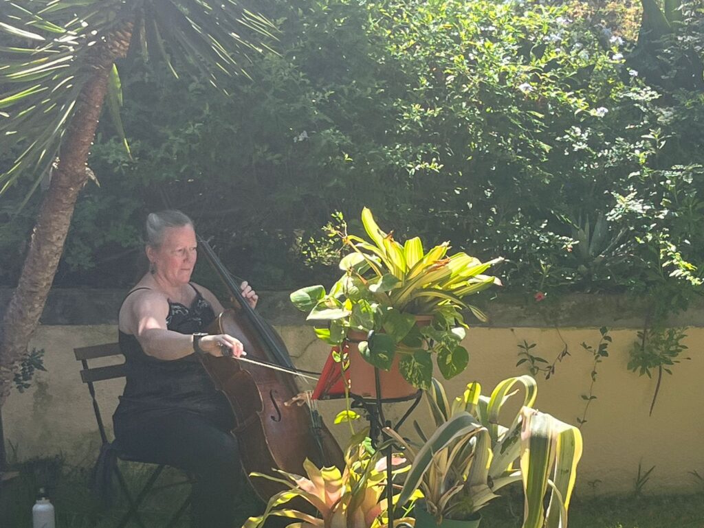 The Musicals Cellist Recital at The Orchid Garden