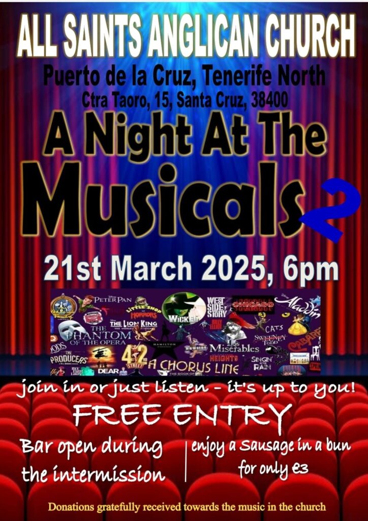A Night At The Musicals 2 at the All Saints Church