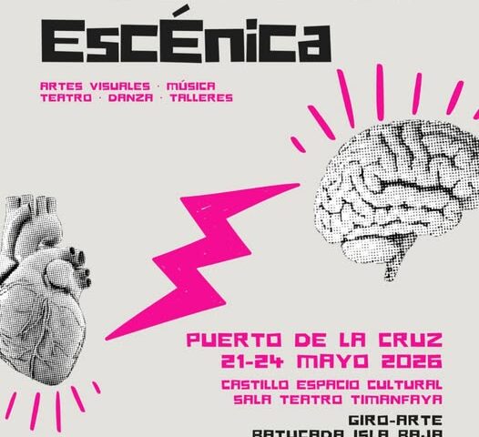 Constelación Escénica 2026 festival artwork in Puerto de la Cruz