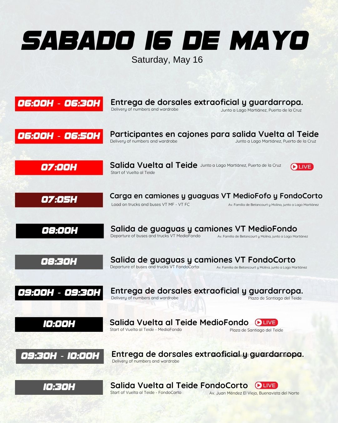 Vuelta al Teide 2026