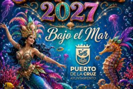 Puerto de la Cruz 2027 Carnival Poster