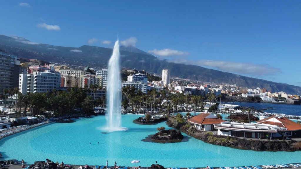 Lago Martiánez in Puerto de la Cruz